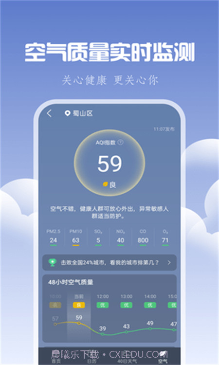 晴时天气预报截图2