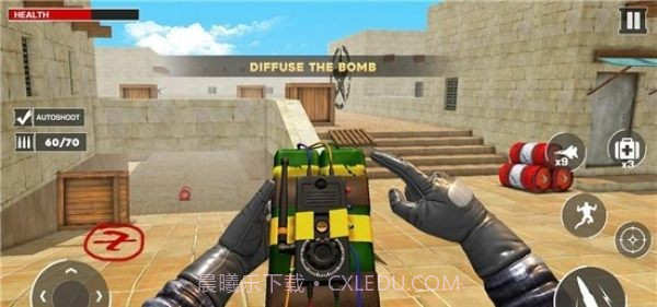 沙漠射击英雄截图1