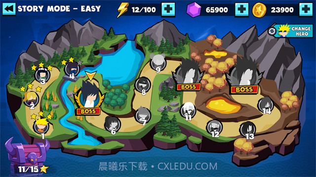 火柴人火影大战截图1