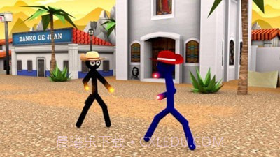 牛仔火柴人战士截图1