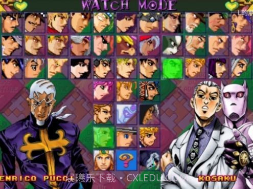 jojo乱斗mugen截图2 jojo乱斗mugen截图2