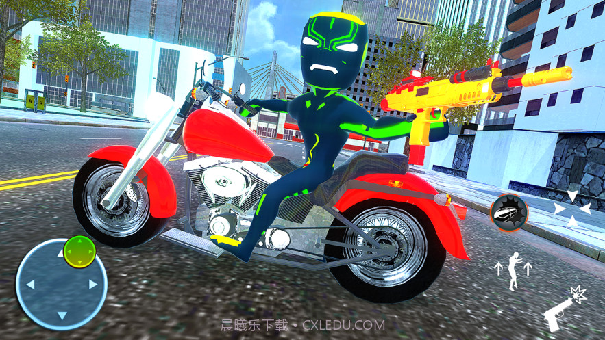 霓虹铁火柴人超级英雄2截图2 霓虹铁火柴人超级英雄2截图2