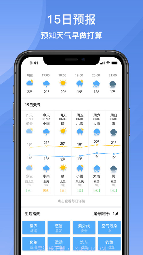 悟空天气-Widget小组件截图2