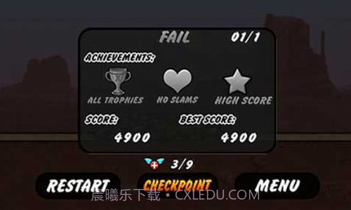 单车男孩跑酷截图2 单车男孩跑酷截图2