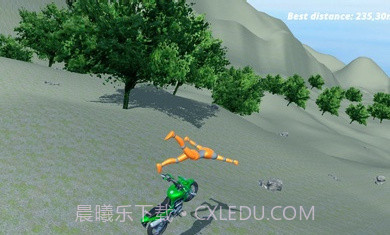 摩托物理下山模拟器截图4