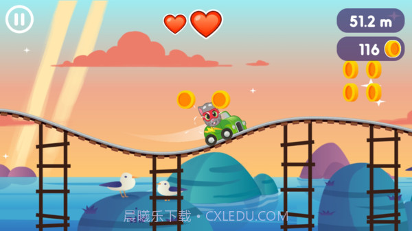 英雄猫酷跑截图1 英雄猫酷跑截图1