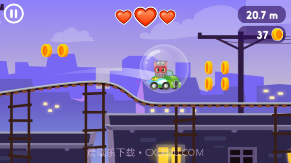 英雄猫酷跑截图2 英雄猫酷跑截图2