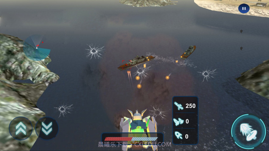 机器人空袭大战截图1