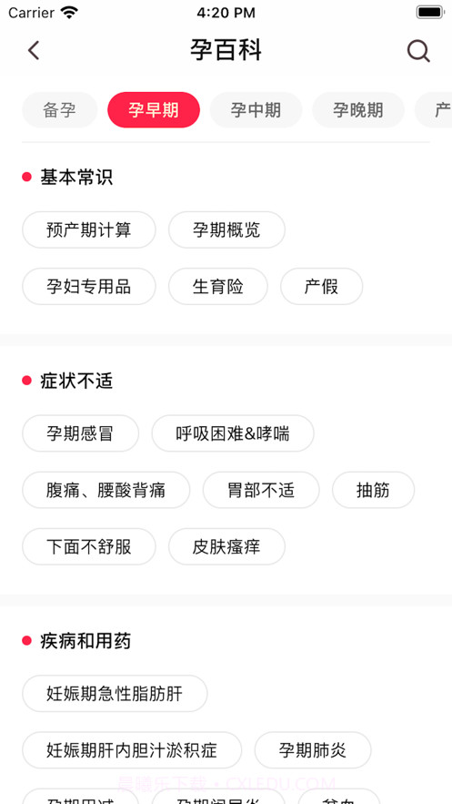 孕妇孕期食谱截图3