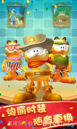 加菲猫酷跑-美国之旅截图2 加菲猫酷跑-美国之旅截图2