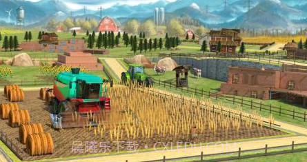 真实拖拉机手推车农业模拟器截图2 真实拖拉机手推车农业模拟器截图2