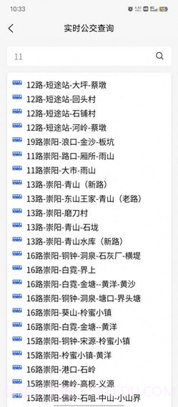 崇阳公共出行截图4