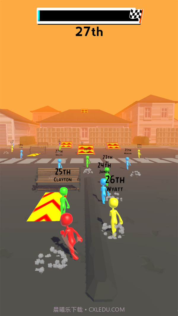 面条人跑酷截图1