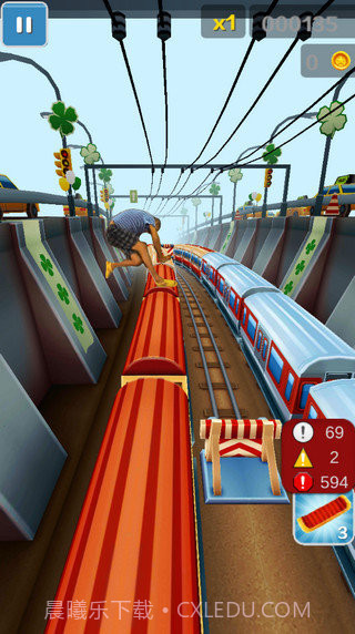 愣子跑酷无限金币无限钥匙截图2