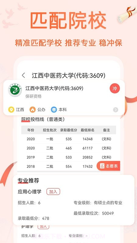 掌上高考ai志愿填报截图2 掌上高考ai志愿填报截图2