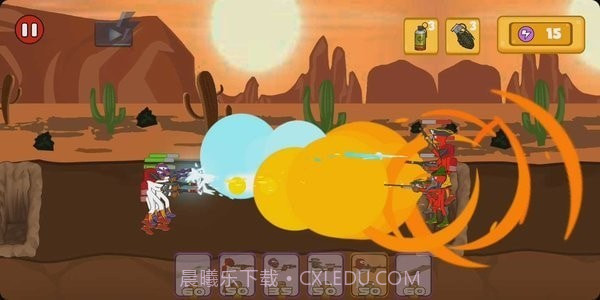 火柴人战争遗产世界大战截图2