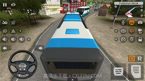 印尼巴士模拟器内置菜单版截图3 印尼巴士模拟器内置菜单版截图3