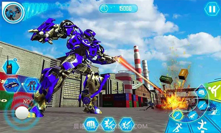 超燃的变形机甲截图5