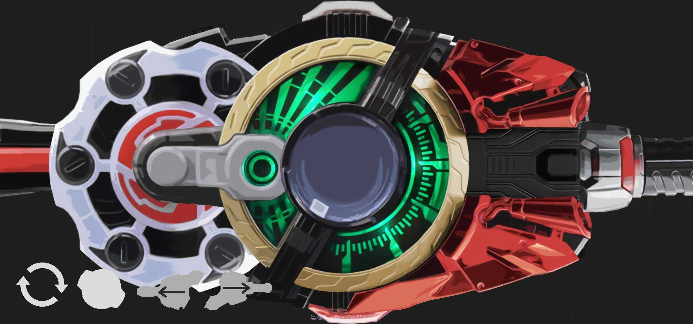 假面骑士极狐镭射升华器模拟器截图3