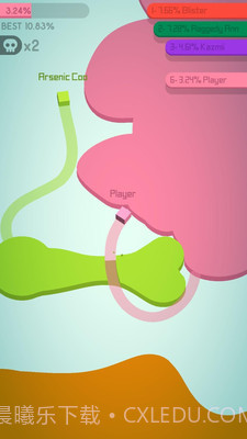 Paper.io 2v2.0截图1