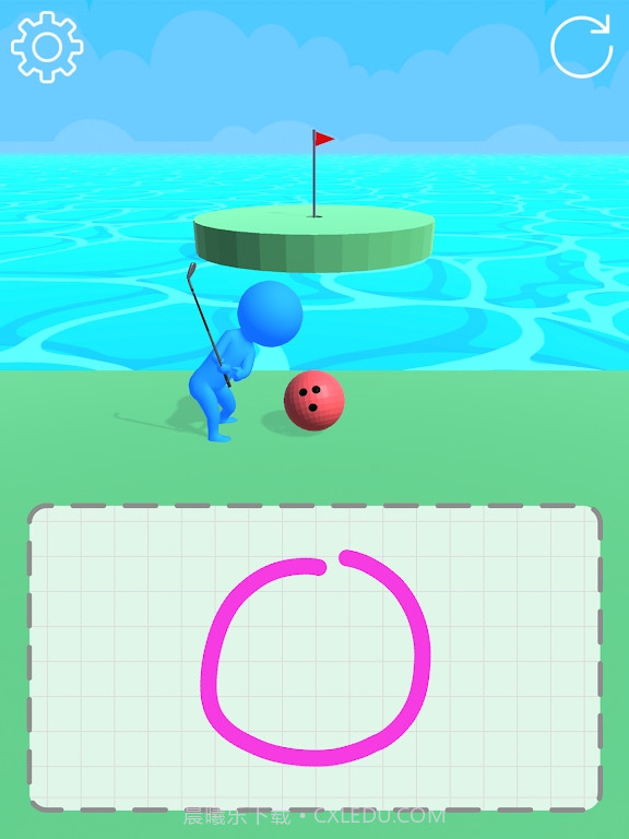 画线高尔夫截图3