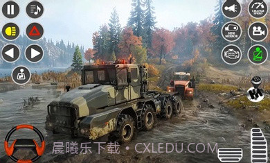 越野陆军货运卡车截图4