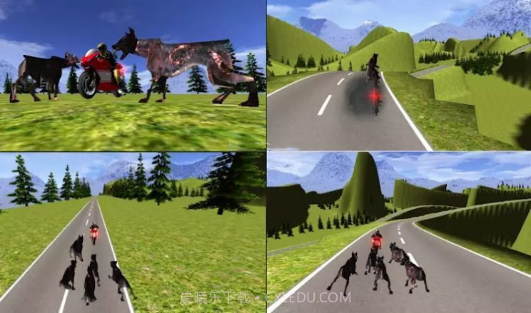 僵尸高速公路自行车驾驶截图1 僵尸高速公路自行车驾驶截图1