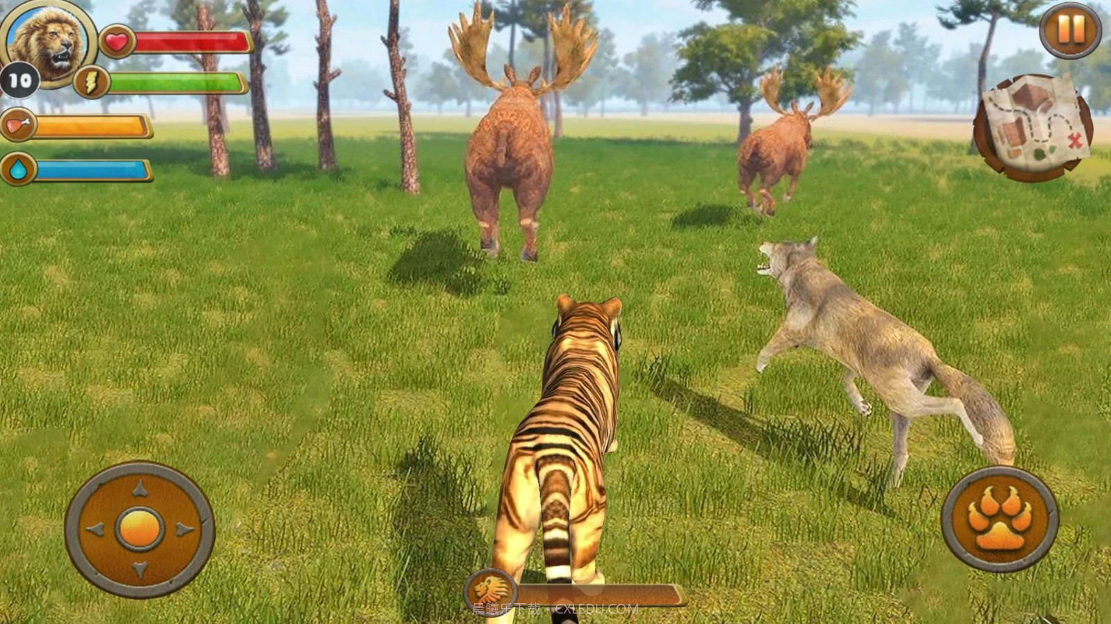 丛林老虎模拟器截图1