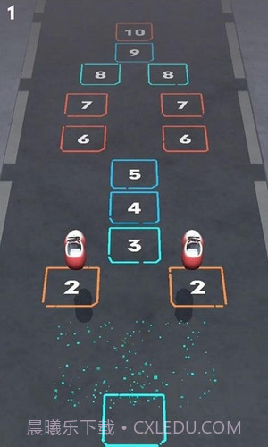 节奏跳跃向前冲刺截图2