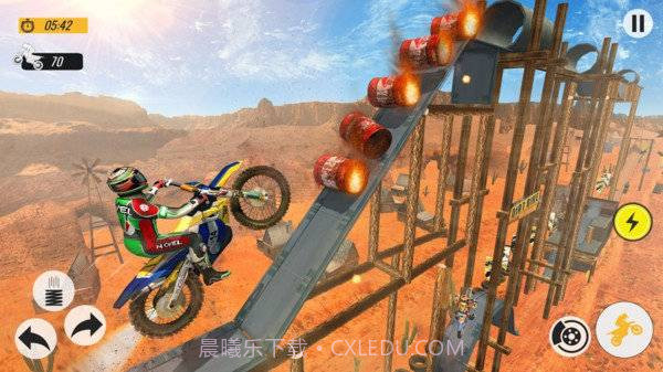 沙漠自行车特技大师截图1