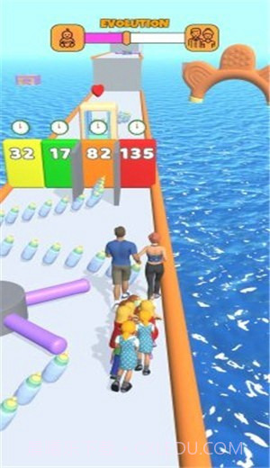 家庭奔跑3D截图1 家庭奔跑3D截图1