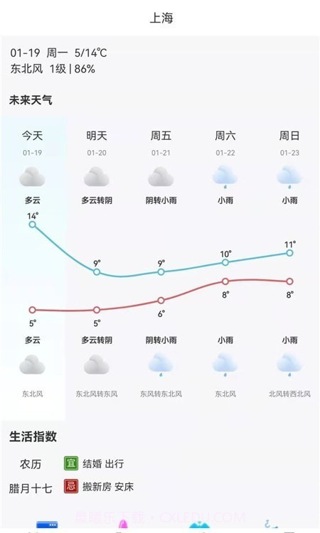 神农万年历截图2 神农万年历截图2
