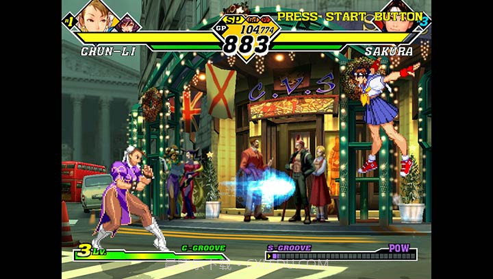 拳皇vs街霸2截图2 拳皇vs街霸2截图2