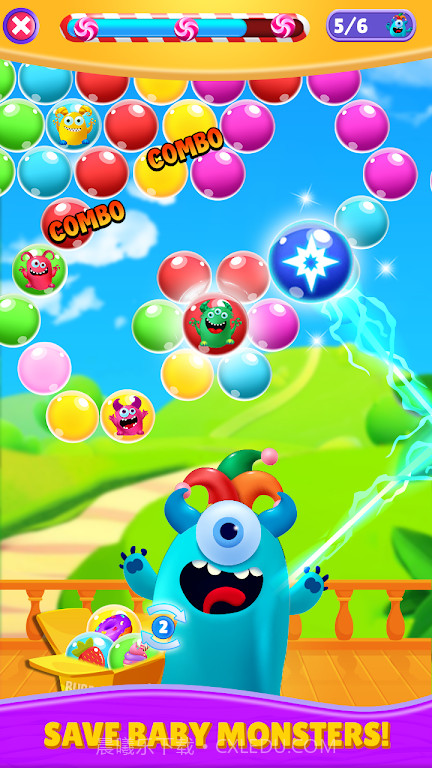 儿童泡泡爆破截图2 儿童泡泡爆破截图2