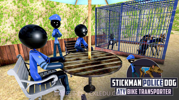 火柴人运输警犬截图5 火柴人运输警犬截图5