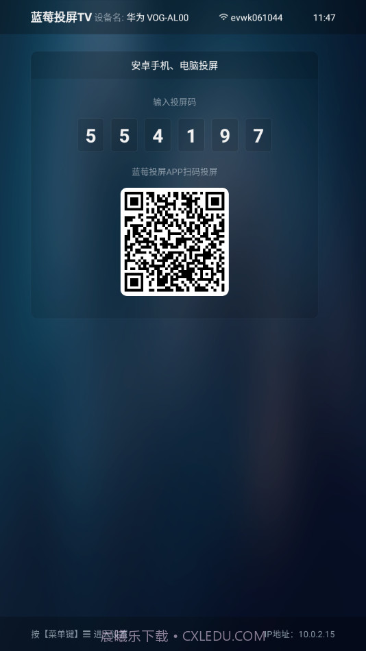 蓝莓投屏TV截图2