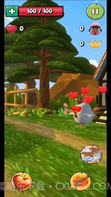 公鸡追母鸡截图5