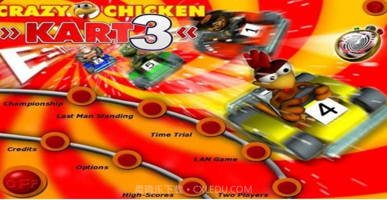 疯狂小鸡卡丁车3截图2 疯狂小鸡卡丁车3截图2