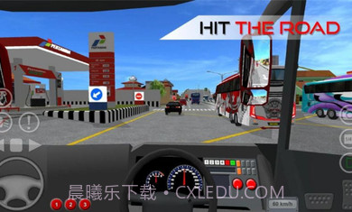 印尼巴士模拟器自行车模组截图1