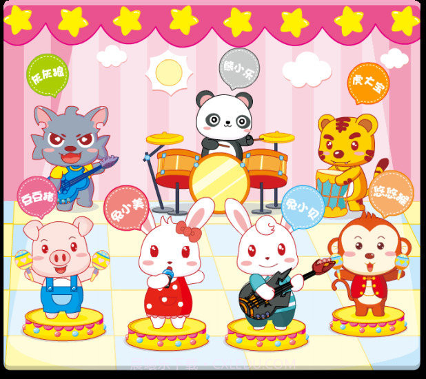 兔小贝拼图游戏截图2 兔小贝拼图游戏截图2