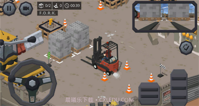 叉车极限物理模拟器截图2 叉车极限物理模拟器截图2
