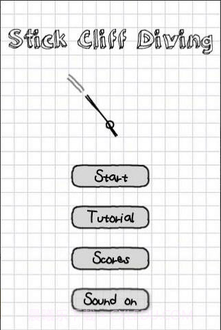 火柴人跳水(Stickman Cliff Diving)截图1