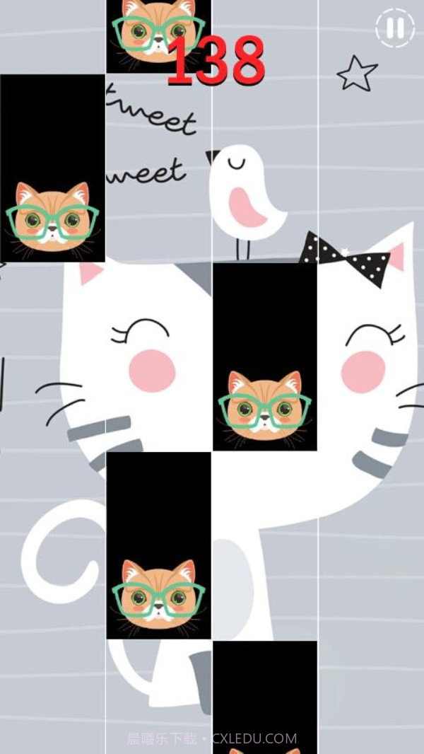 凯蒂猫钢琴块APP截图1