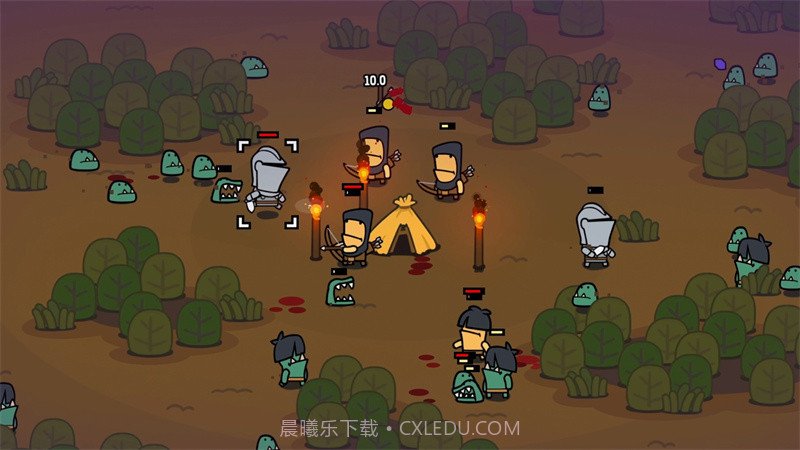 僵尸隆隆防御战截图1