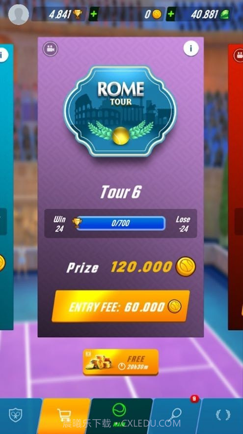 网球之星终极碰撞截图1 网球之星终极碰撞截图1