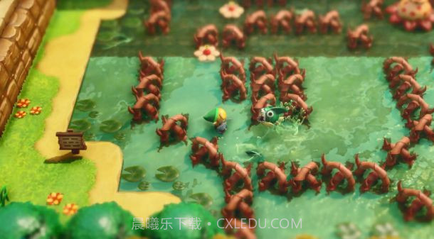 塞尔达传说织梦岛重制版截图4 塞尔达传说织梦岛重制版截图4