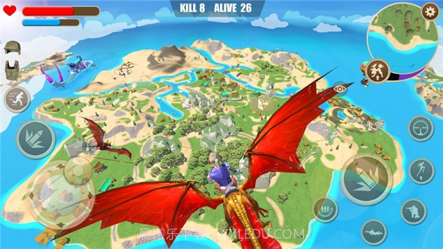 迷你恐龙世界3吃鸡战场截图2