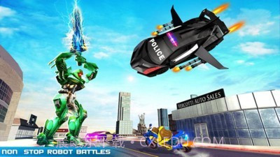 飞行警车机器人截图2