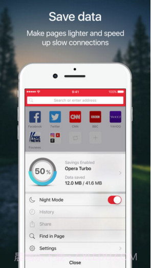 Opera Mini网页浏览器截图3 Opera Mini网页浏览器截图3