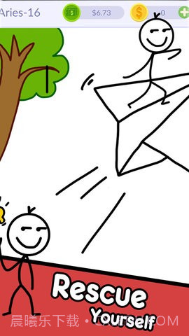 一笔拯救火柴人截图3